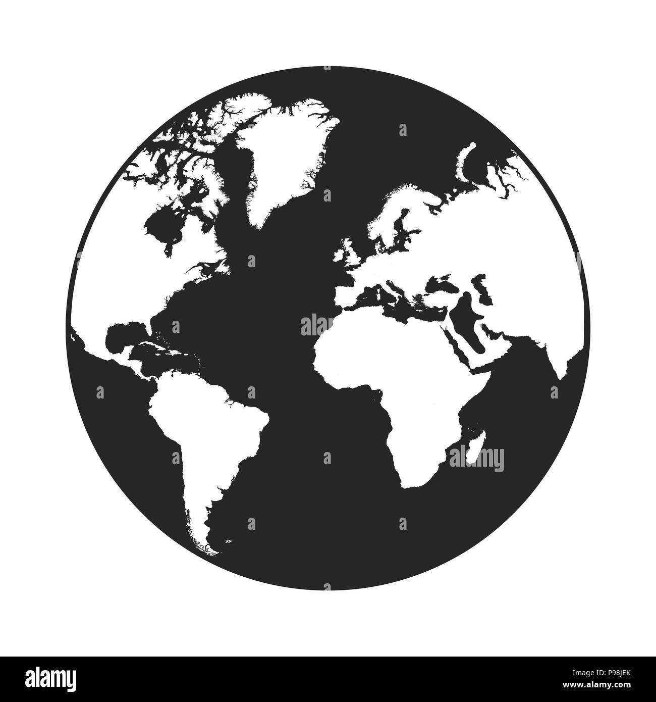Earth Icon In Black Style Isolated On White Background Space Symbol Vector Illustration Stock Vector Image Art Alamy Earth Icon In Black Style Isolated On White Background Space Symbol Vector Illustration Stock Vector Image Art Alamy