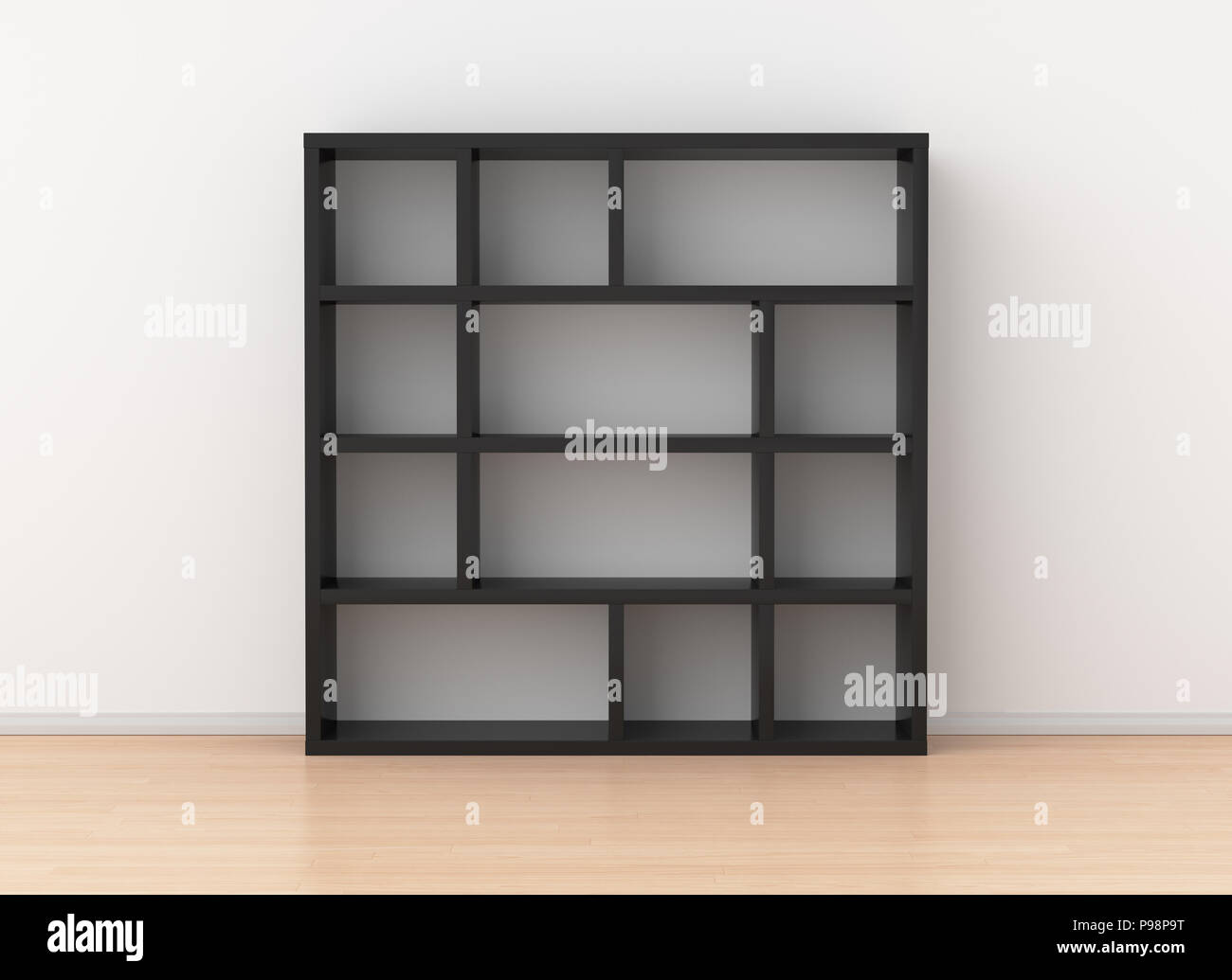 Empty black book rack isolated hi-res stock photography and images - Alamy