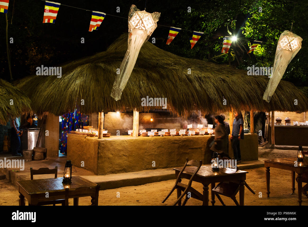 The Nuga Gama restaurant at the Cinnamon Grand Hotel in Colombo, Sri