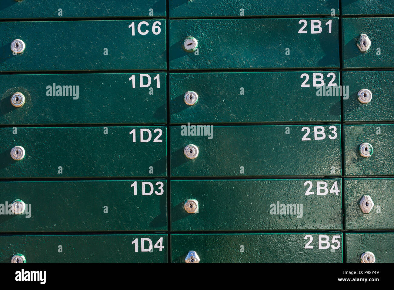 Green mailboxes are waiting for you when you send letters to your ...