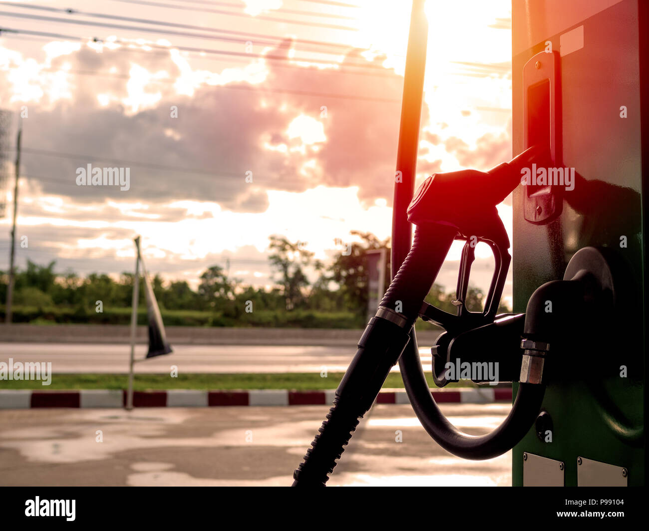 gas station bike pump