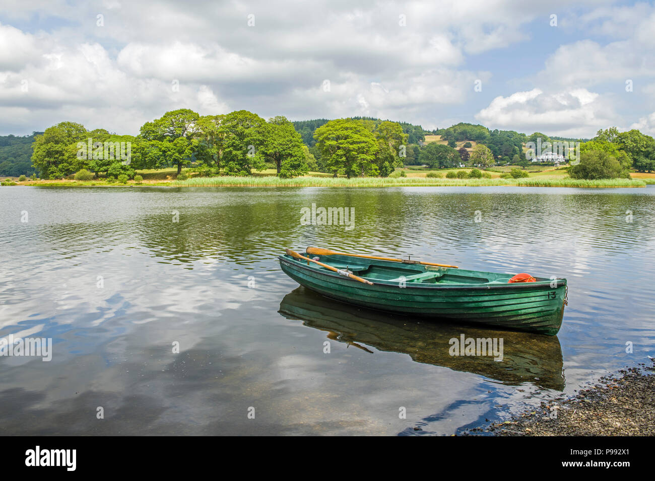 Esthwaite Water in the Lake District National Park, Cumbria Stock Photo