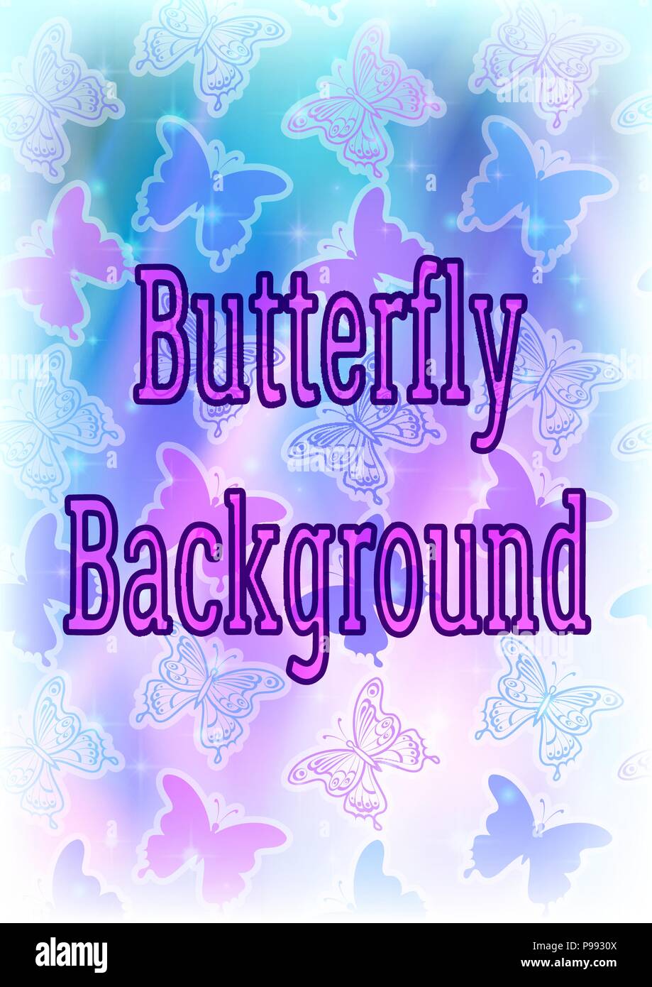 Butterfly heaven Stock Vector Images Alamy