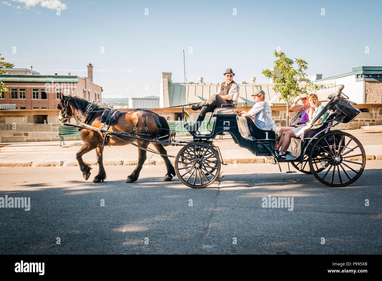 Quebec city tour hires stock photography and images Alamy