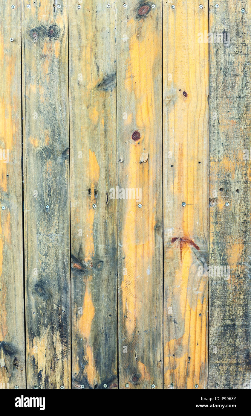 Brown wood plank wall texture background Stock Photo