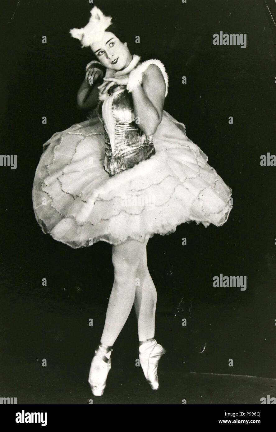 Anastasia Abramova as White Cat in ballet The Sleeping Beauty by Pyotr