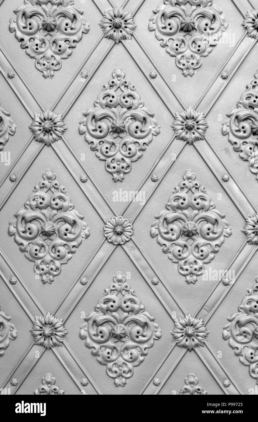 Silver metallic background hi-res stock photography and images - Alamy