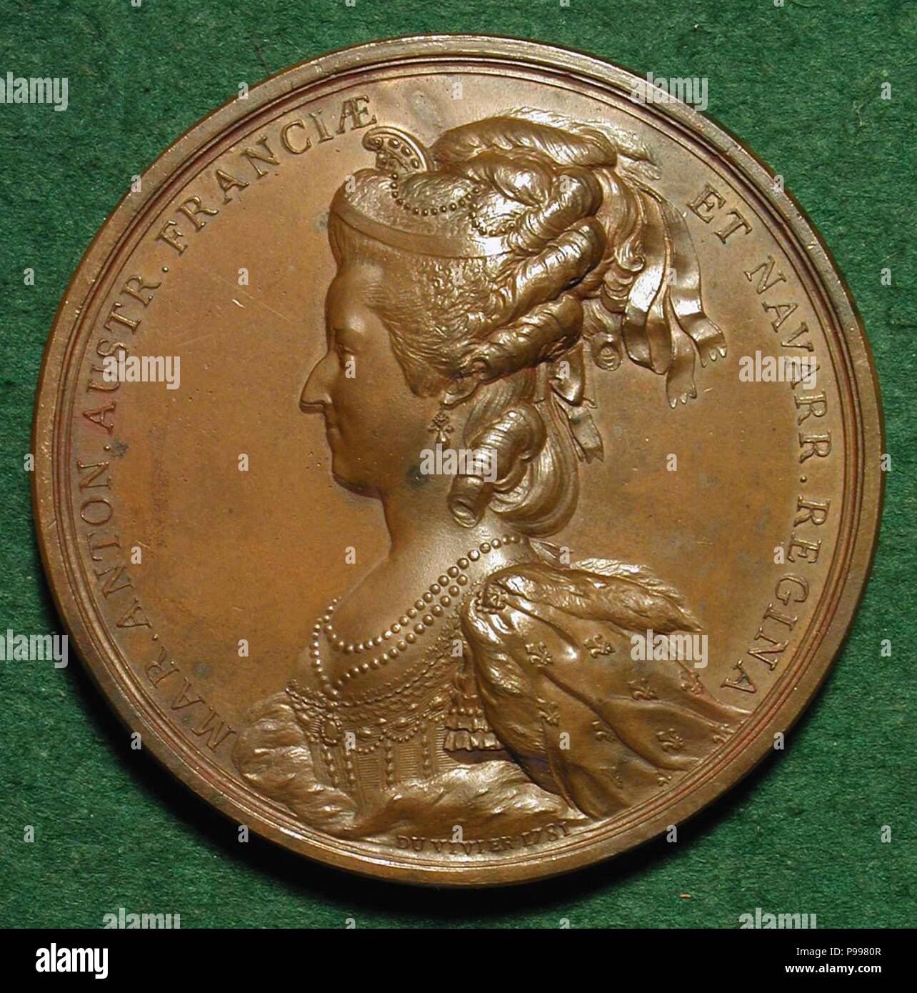 LOUIS XVI Médaille de mariage, Louis XVI et Marie-Antoinette fme_601322 Medals
