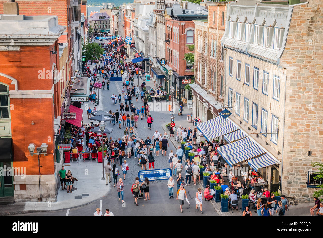 Rue st jean quebec city quebec hires stock photography and images Alamy
