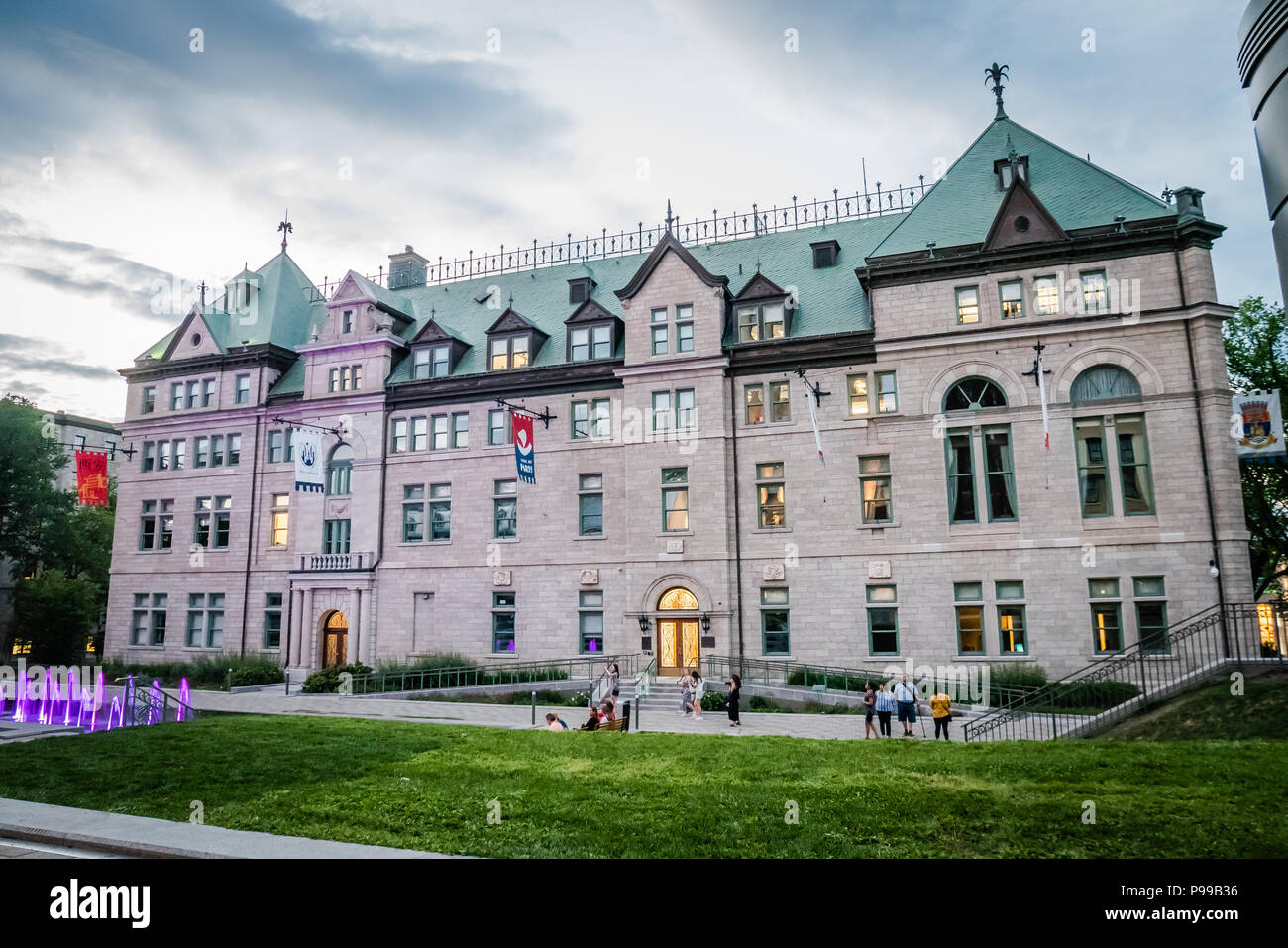 Government Building Quebec City Stock Photo - Alamy