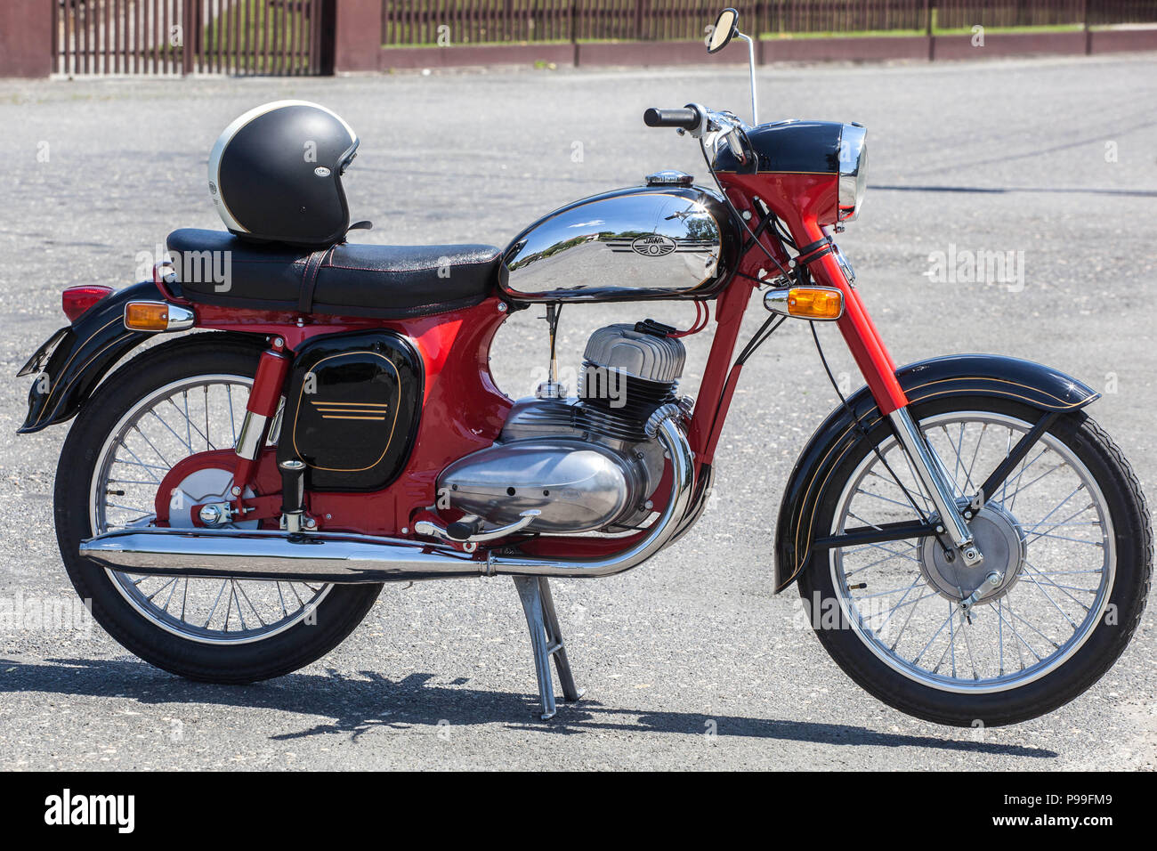 70 s JAWA Vintage Moped, Blue , Great Working Condition Made In  Czechoslovakia