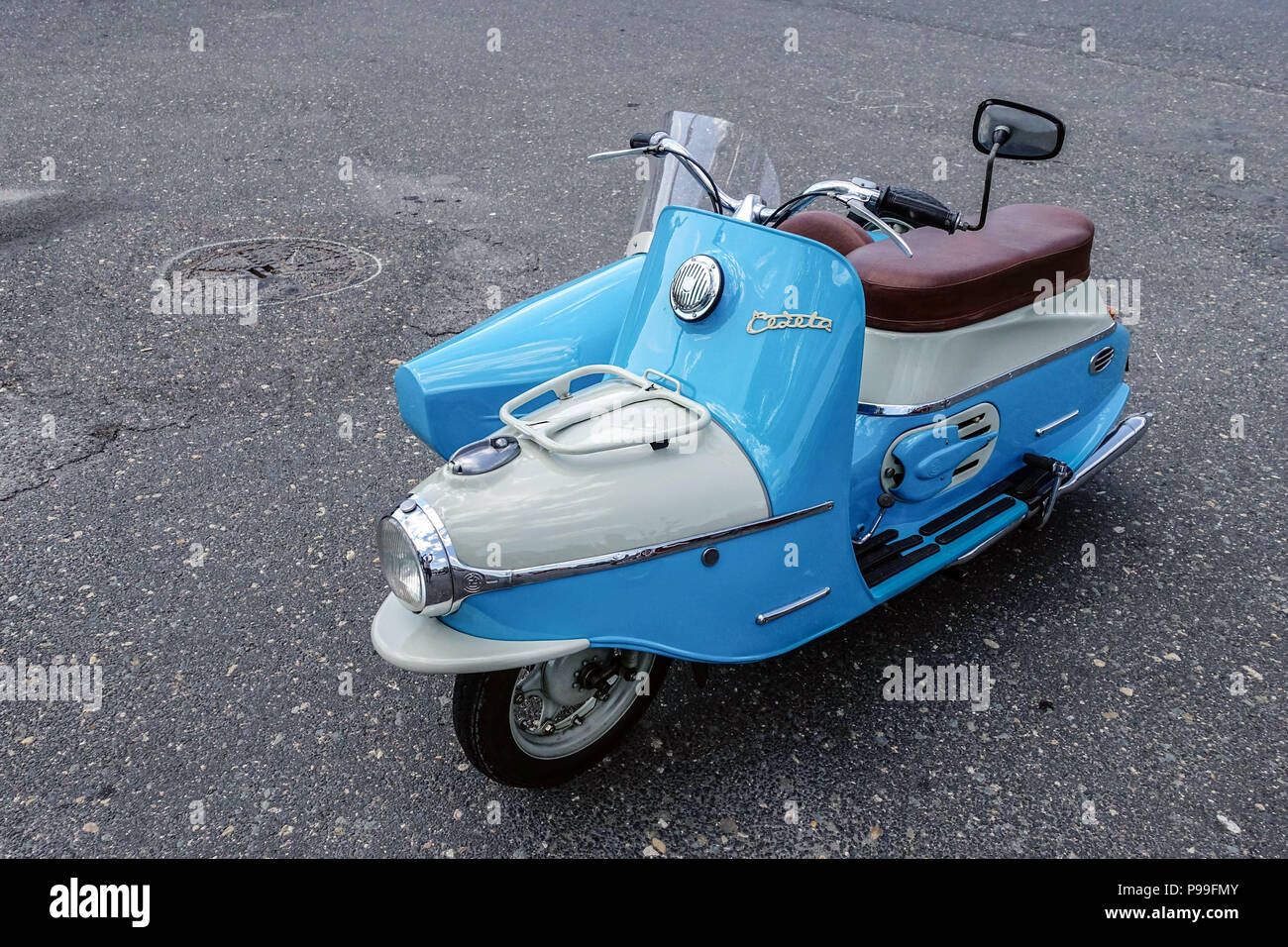 Czechoslovak motorcycle, CEZETA sidecar, veteran, Czech Republic, Europe Stock Photo - Alamy