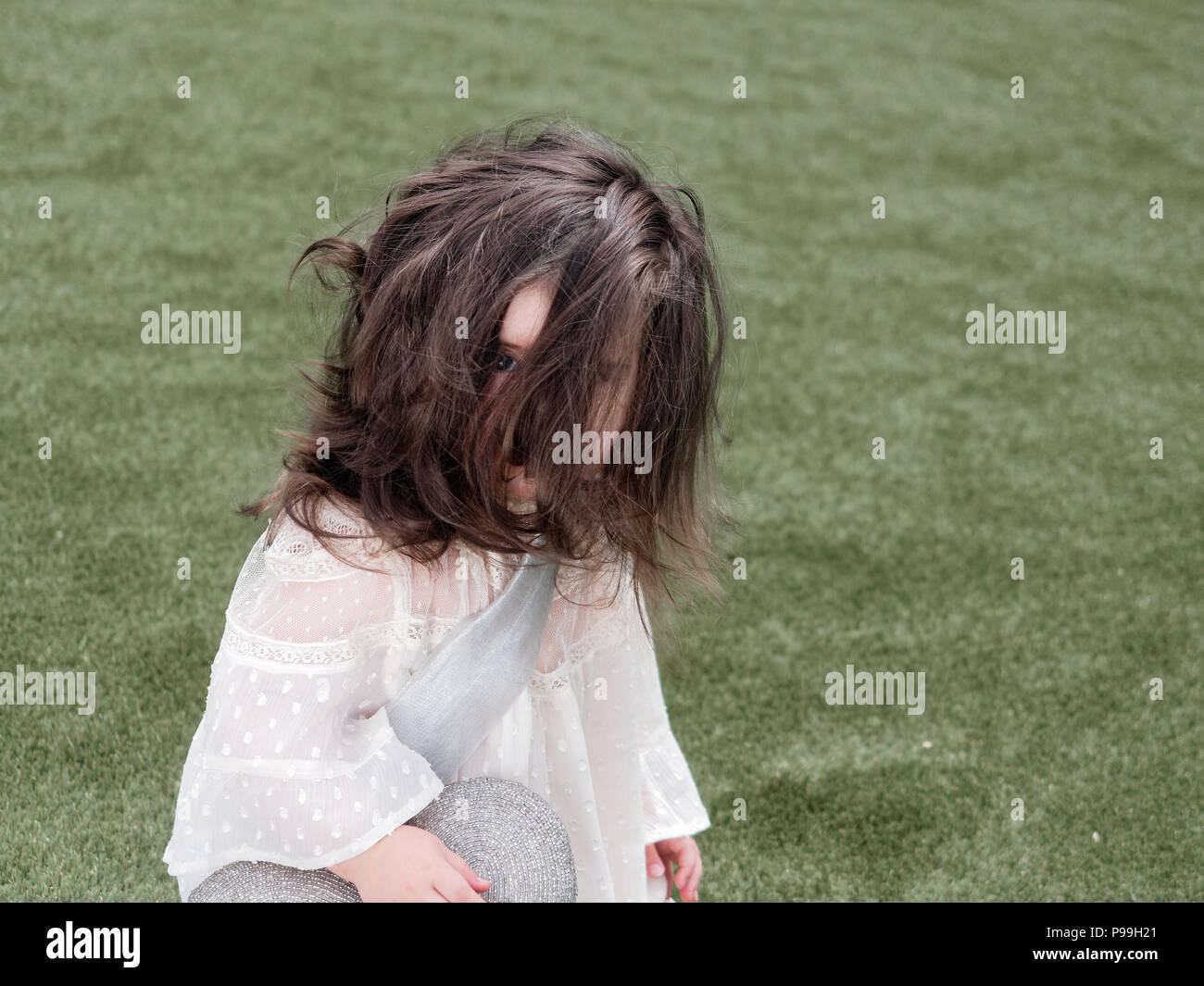 White baby girl victorian clothes, 2018 Robert Taylor/Alamy Live News