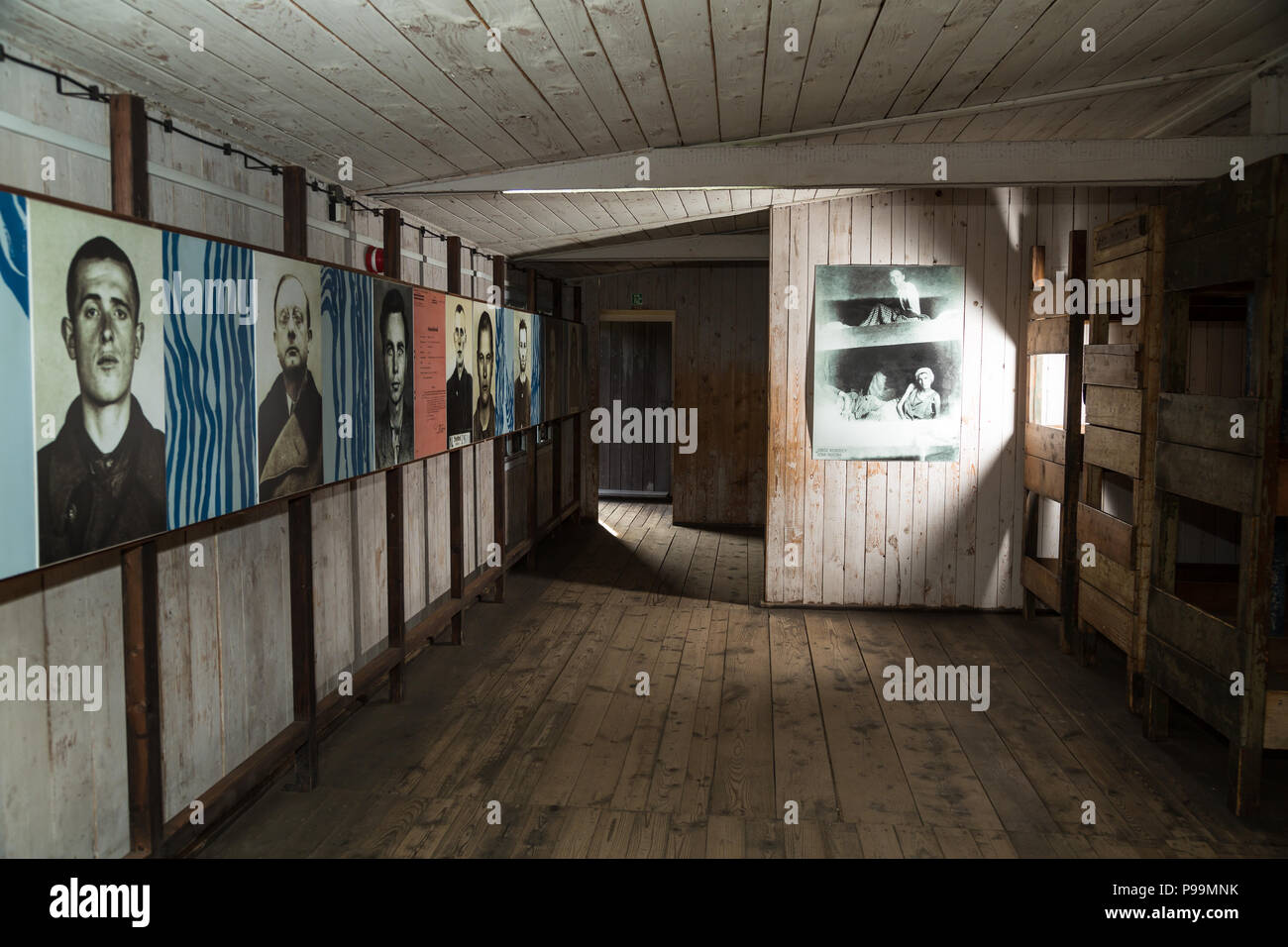 Poland, Pomerania, Concentration Camp Memorial Museum Stutthof Stock Photo