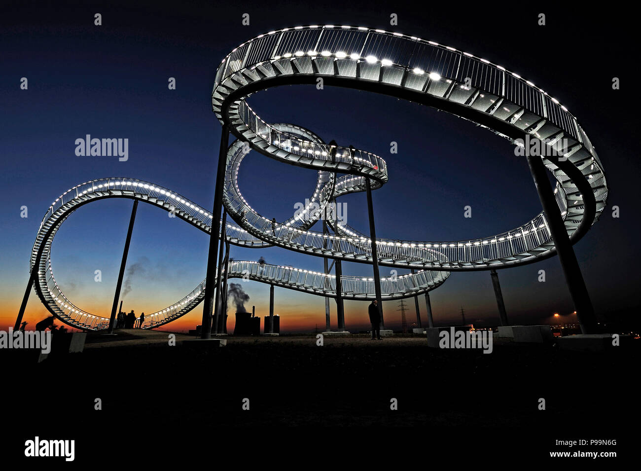 Germany, Landmark Angerpark in Duisburg Stock Photo Alamy