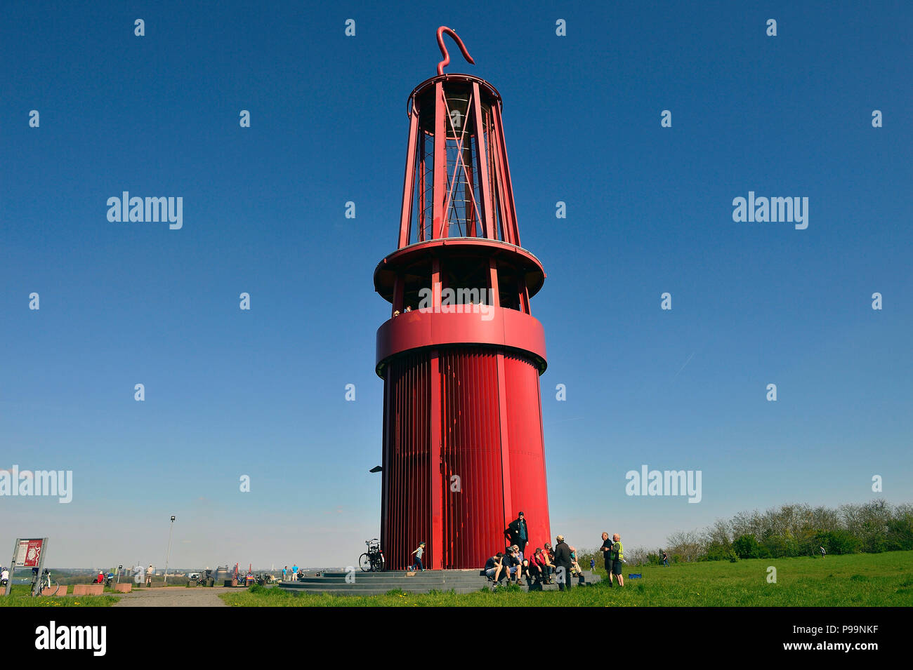 Germany, heap in the Ruhr area Stock Photo