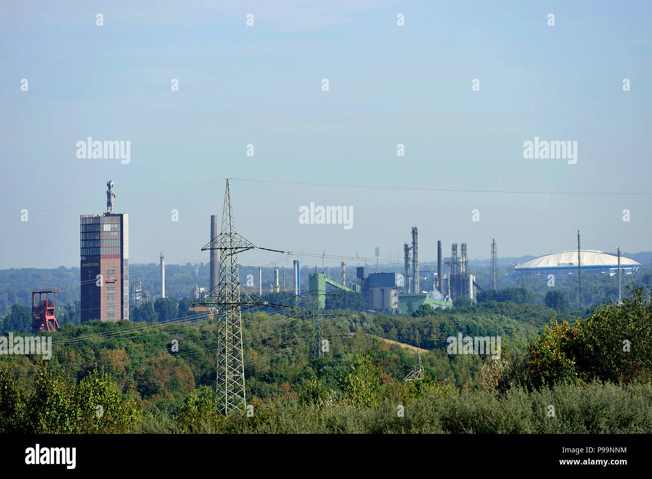 Germany, coking plant Prosper in Bottrop in the Ruhr area Stock Photo
