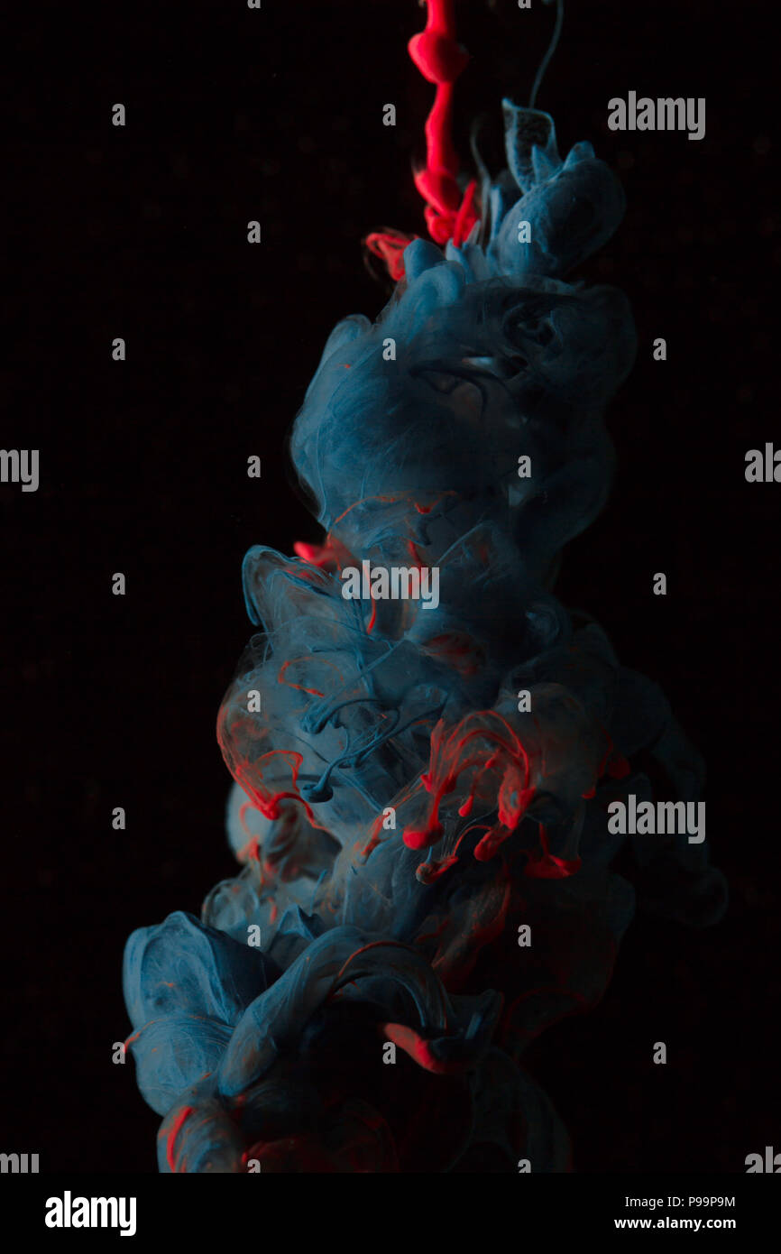 Blue and red mixing hires stock photography and images Alamy