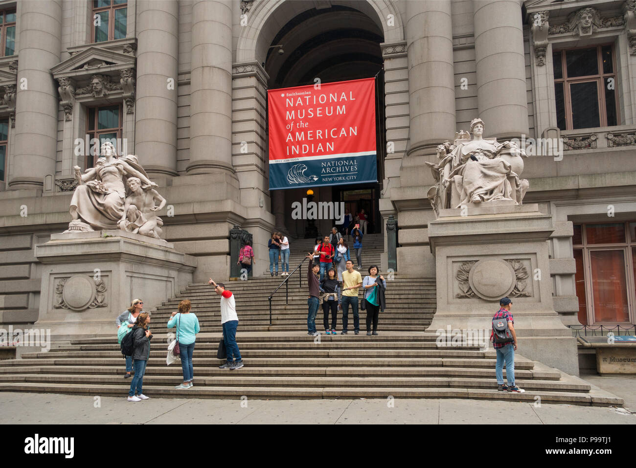 National Museum Of The American Indian NYC Stock Photo Alamy National museum of the american indian nyc stock photo alamy