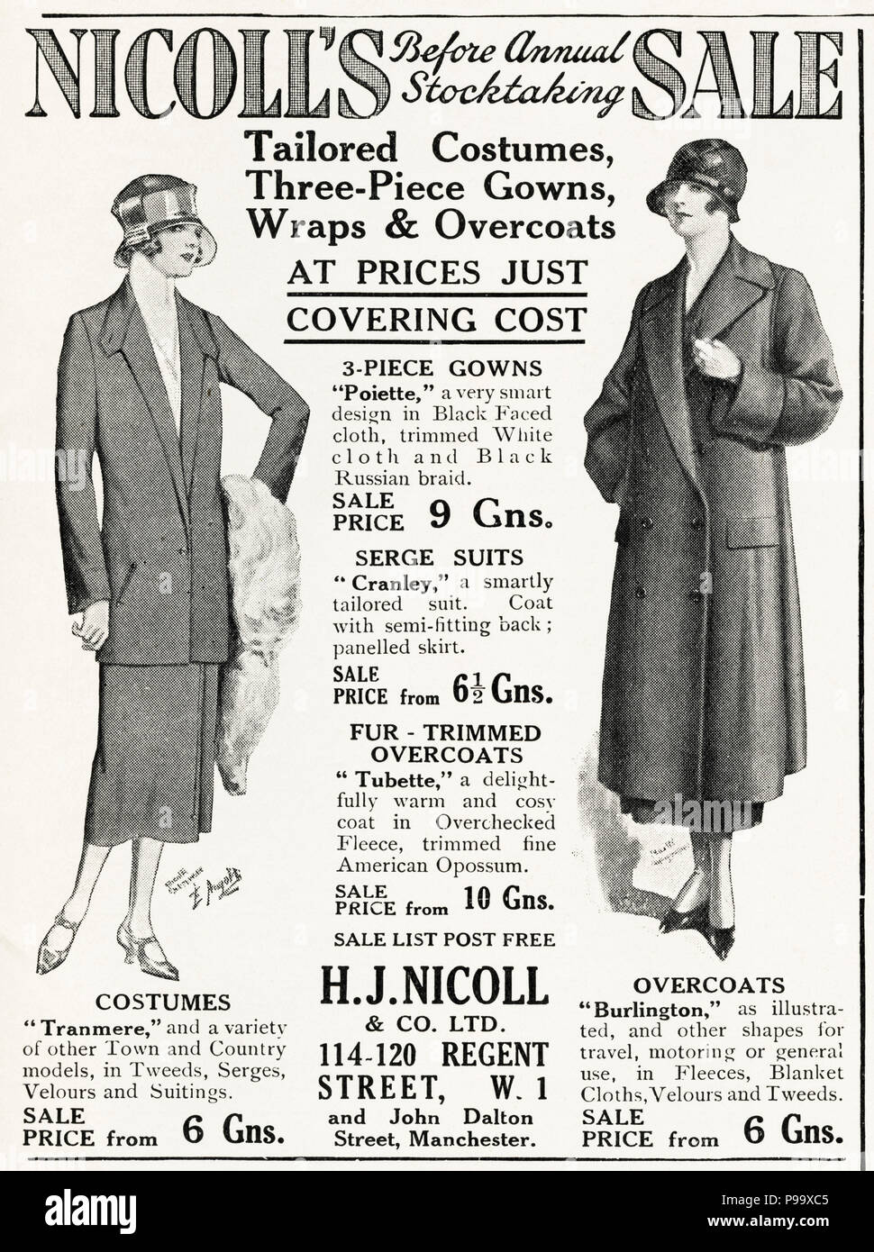 1920s Advertisements Fashion