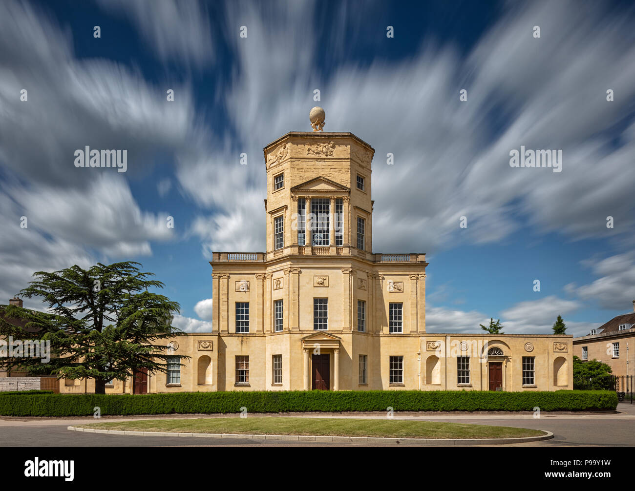 The Radcliffe Observatory in Oxford. Stock Photo
