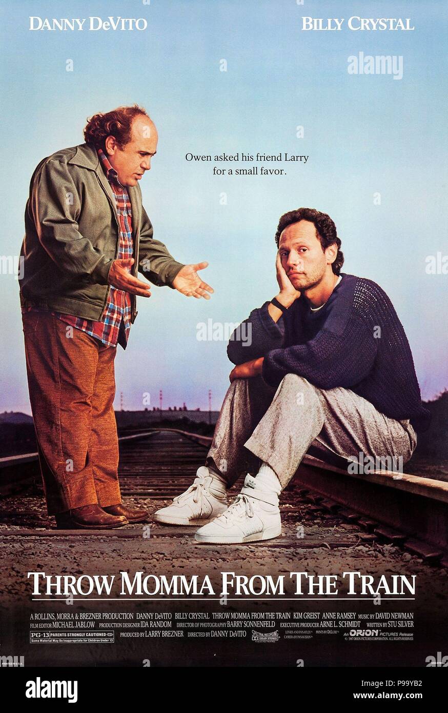 Original Film Title THROW MOMMA FROM THE TRAIN. English Title THROW