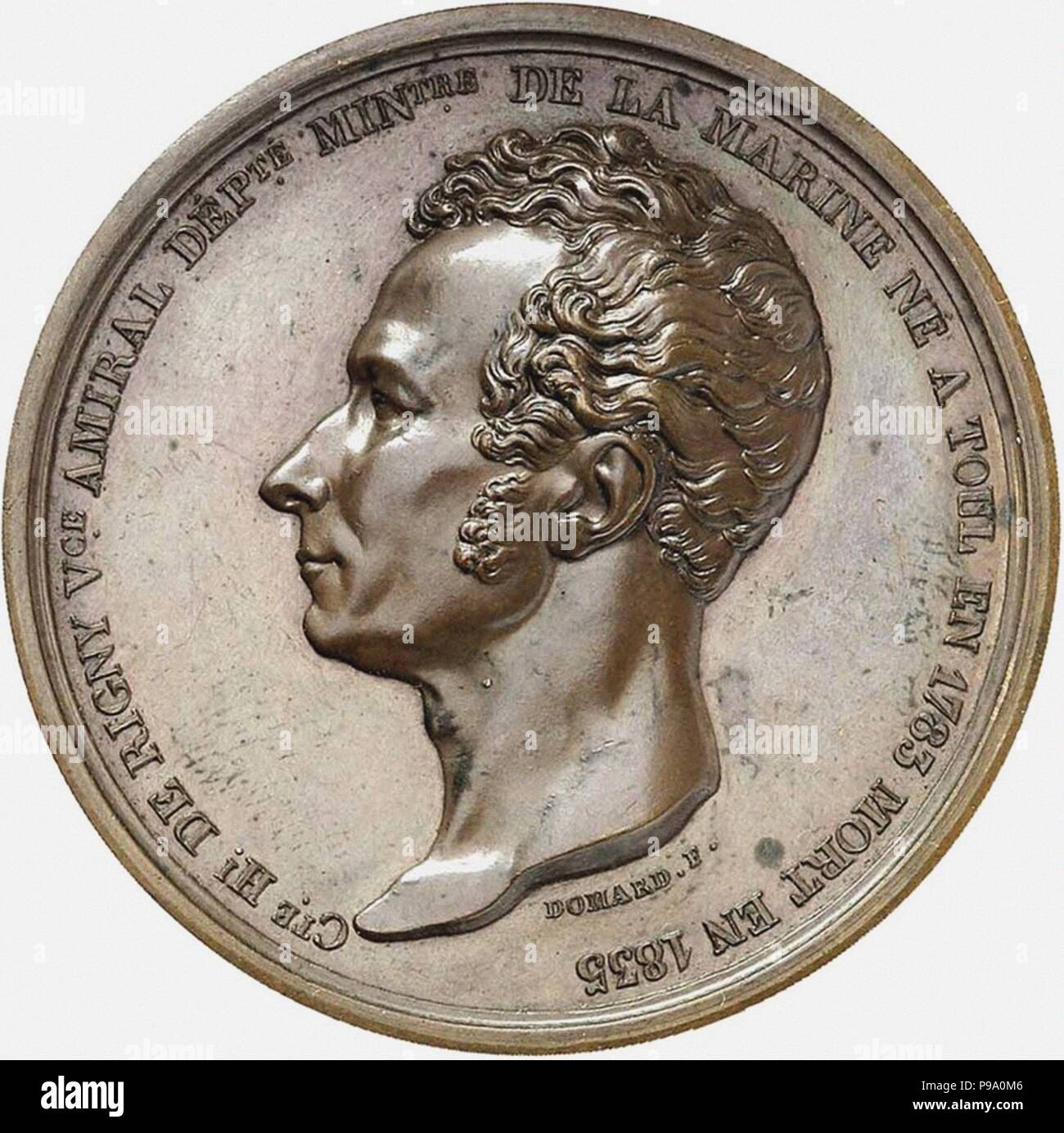 Henri Comte de Rigny (1782-1835). Museum: PRIVATE COLLECTION. Stock Photo