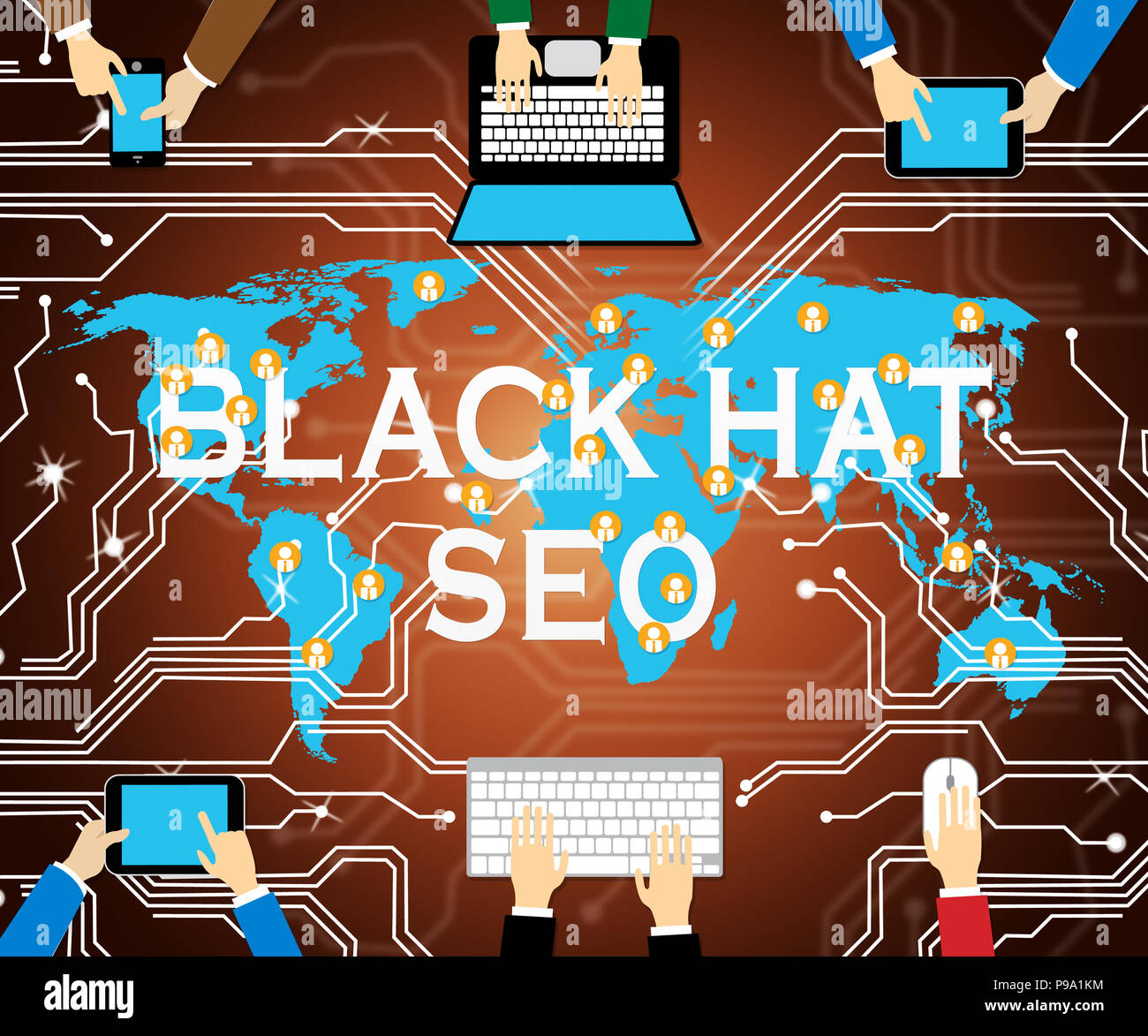 Blackhat marketing hi-res stock photography and images - Alamy