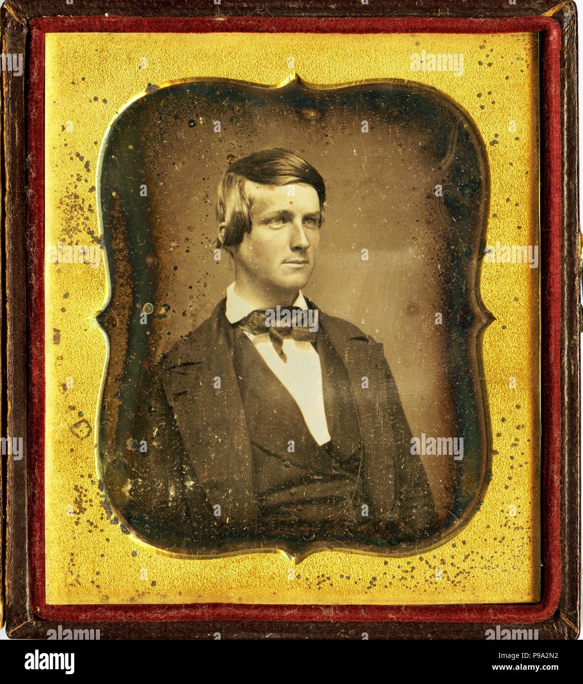 Portrait of Henry David Thoreau (1817-1862). Museum: PRIVATE COLLECTION. Stock Photo
