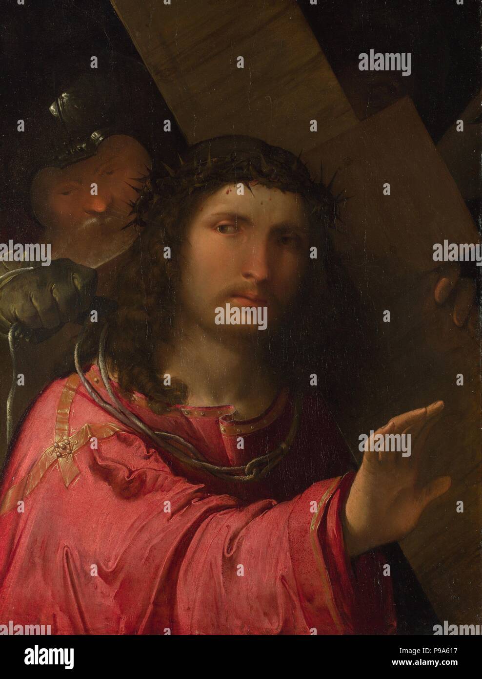 Christ carrying the Cross. Museum: National Gallery, London. Stock Photo