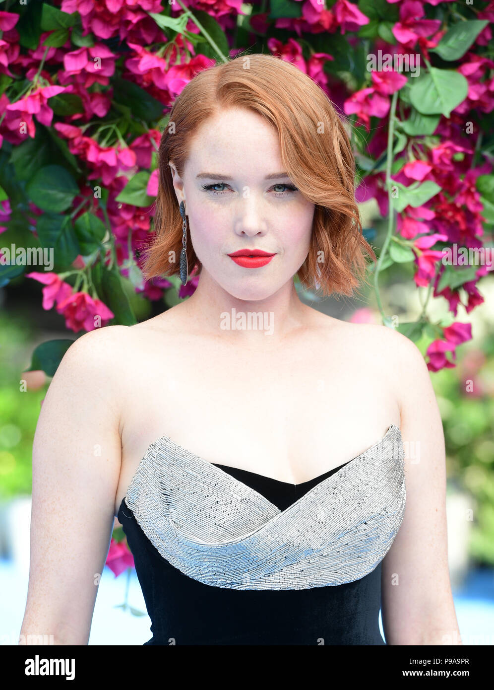 Jessica Keenan Wynn attending the premiere of Mamma Mia! Here We Go Again  held at the Eventim Hammersmith Apollo, London Stock Photo - Alamy