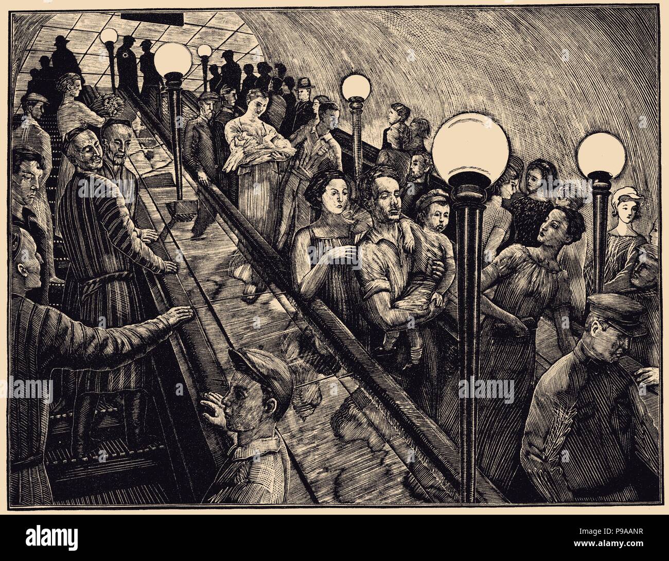 Moscow Metro. Museum: Russian State Library, Moscow Stock Photo - Alamy