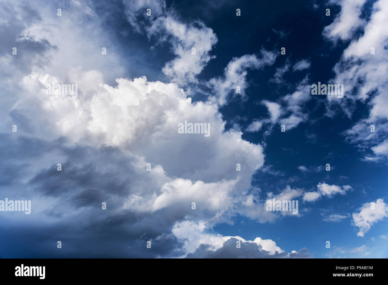 Dramatic sky with stormy clouds Stock Photo - Alamy