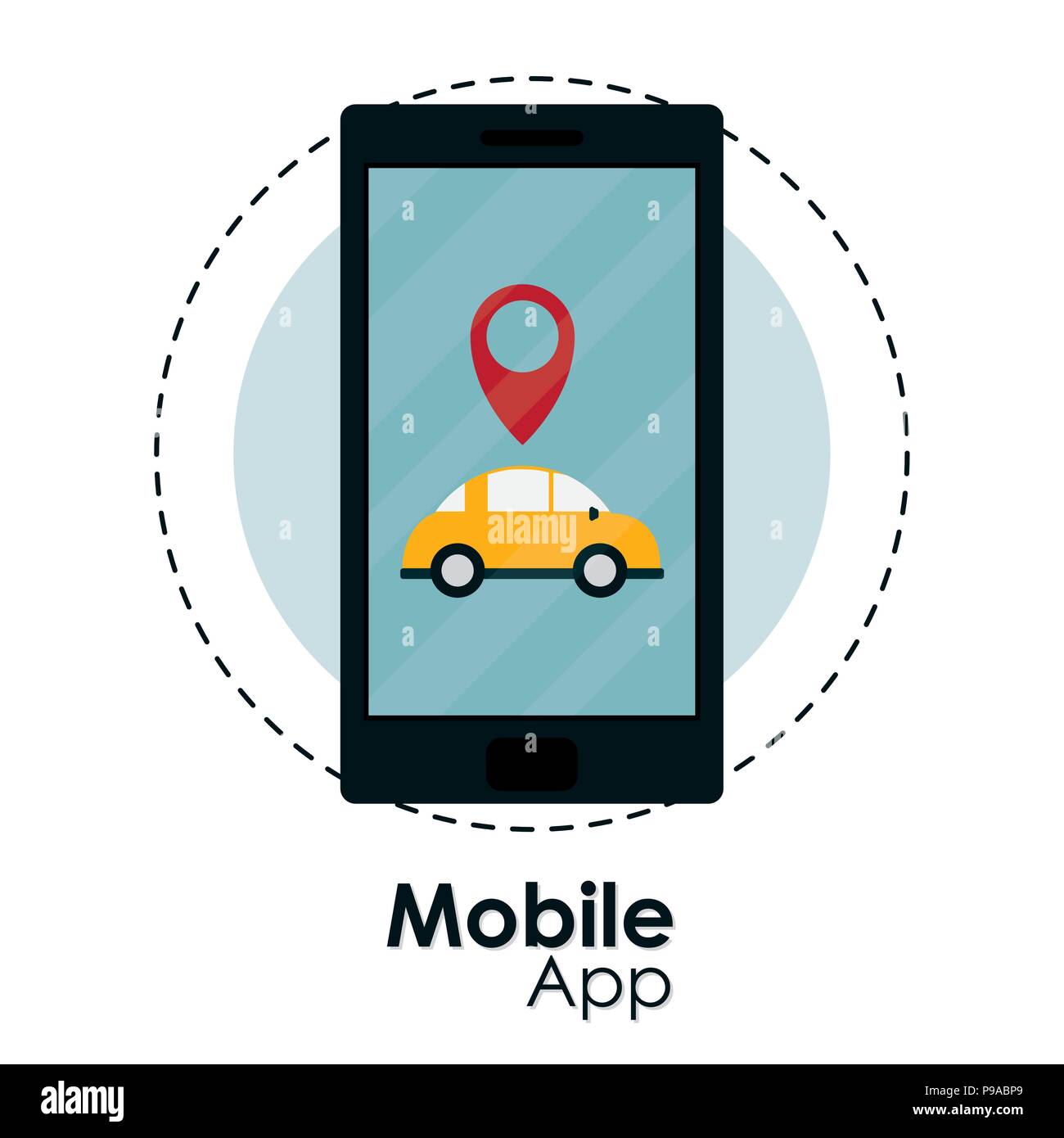 Mobile app technology Stock Vector Image & Art - Alamy
