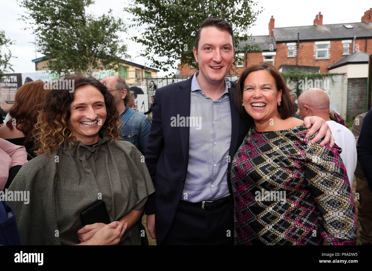 Sinn fein mep lynn boylan left hi-res stock photography and images - Alamy