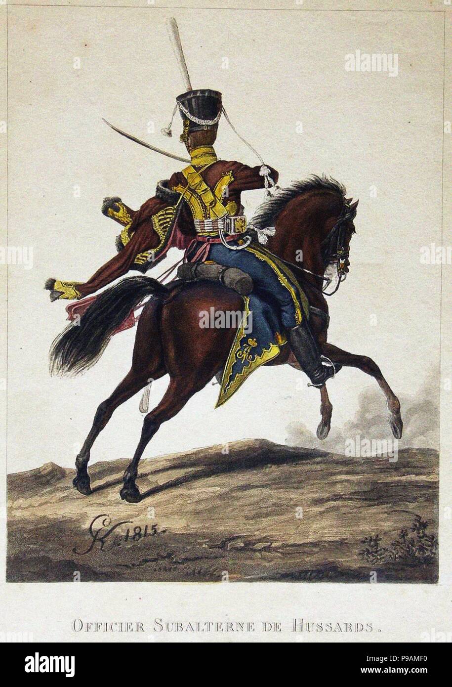 Uniform For Chief Officer Of The Lifeguard Achtyrsky Hussar Regiment