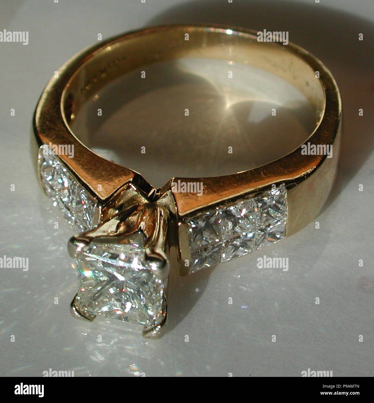 The diamond ring Marie de Medici. Museum: PRIVATE COLLECTION. Stock Photo