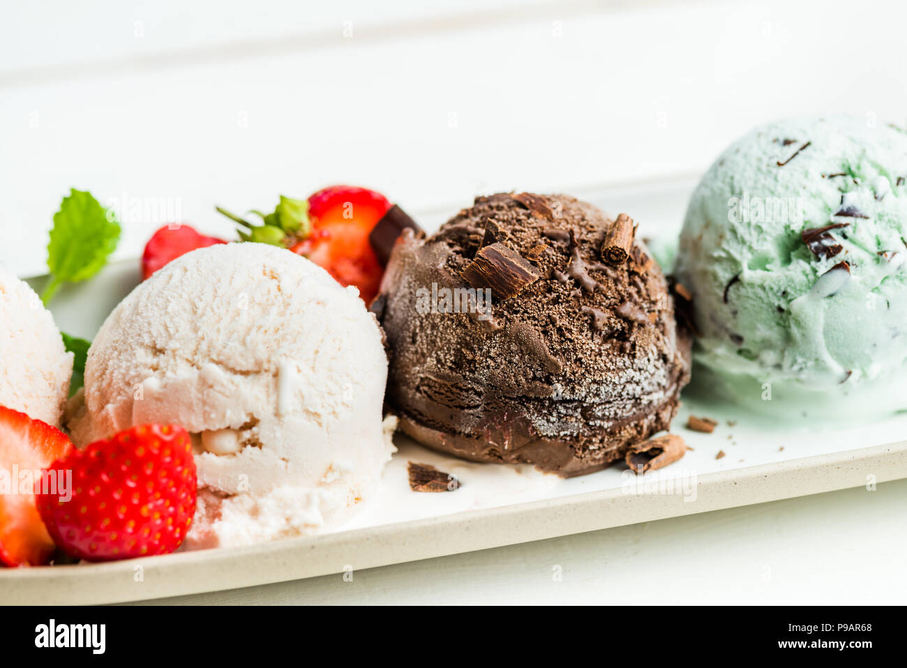 Scoops ice cream selection hires stock photography and images Alamy