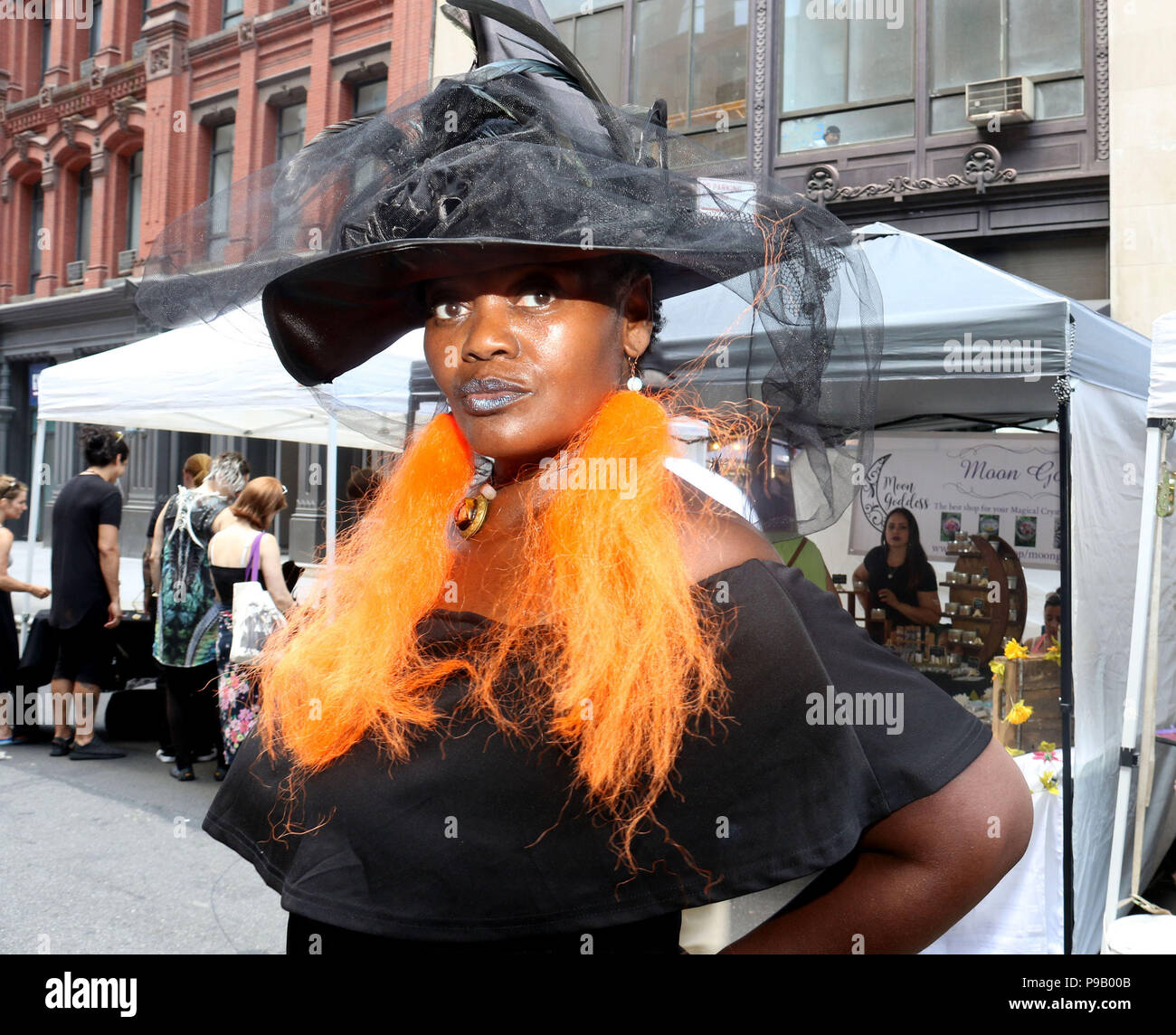 New York City, New York, USA. 14th July, 2018. MA JADE NEWBEY, a witch
