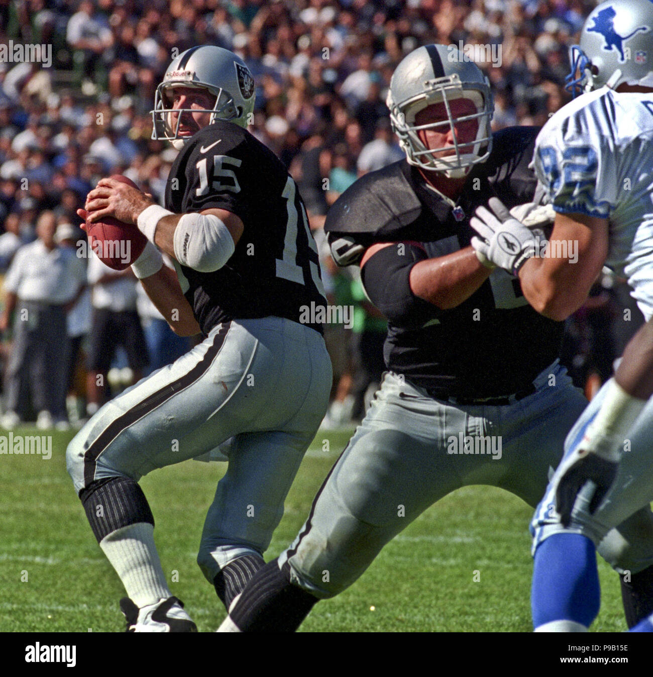 Oakland, California, USA. 13th Oct, 1996. Oakland Raiders vs. Detroit