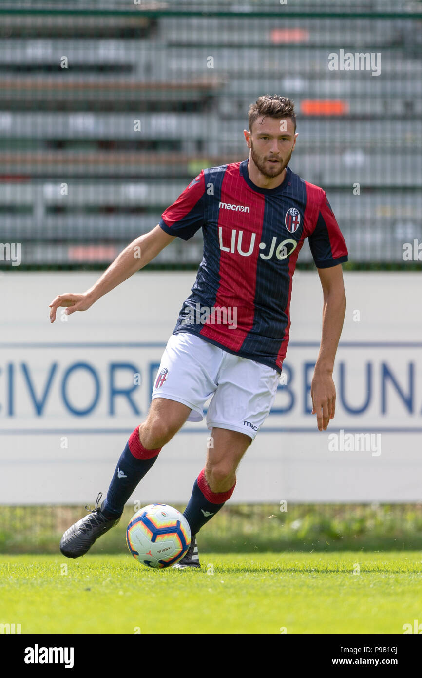 Luca Rizzo ( Bologna) during the Italian Pre-season friendly match between  Bologna 4-0 La Fiorita