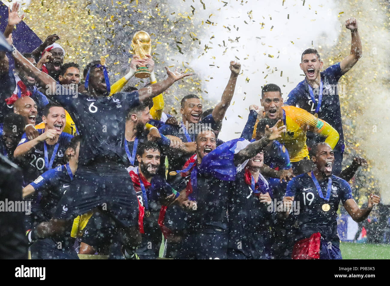 15 July 2018 Russia Moscow Soccer World Cup France Vs Croatia 15-july-2018-russia-moscow-soccer-world-cup-france-vs-croatia