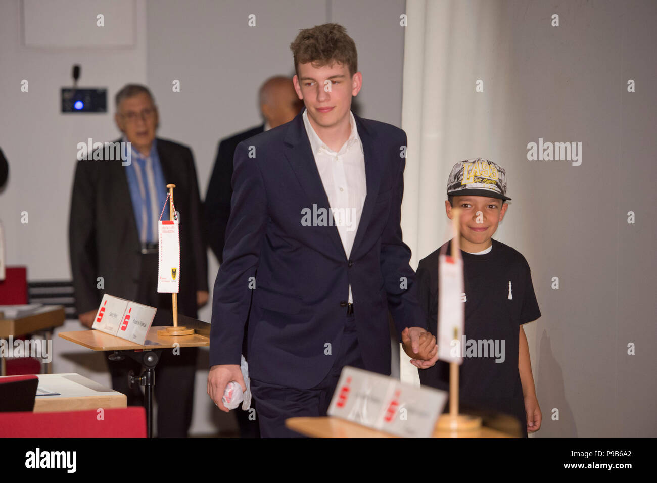 Anish GIRI, NED, The Netherlands, First matchday of the Sparkassen