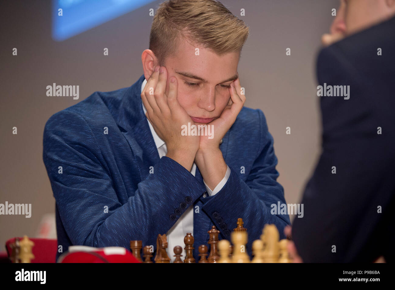 Ian NEPOMNIACHTCHI, Russia, RUS, Russian Federation, First matchday of the  Sparkassen Chess-Meeting 2018 on 14.07.2018 in Dortmund