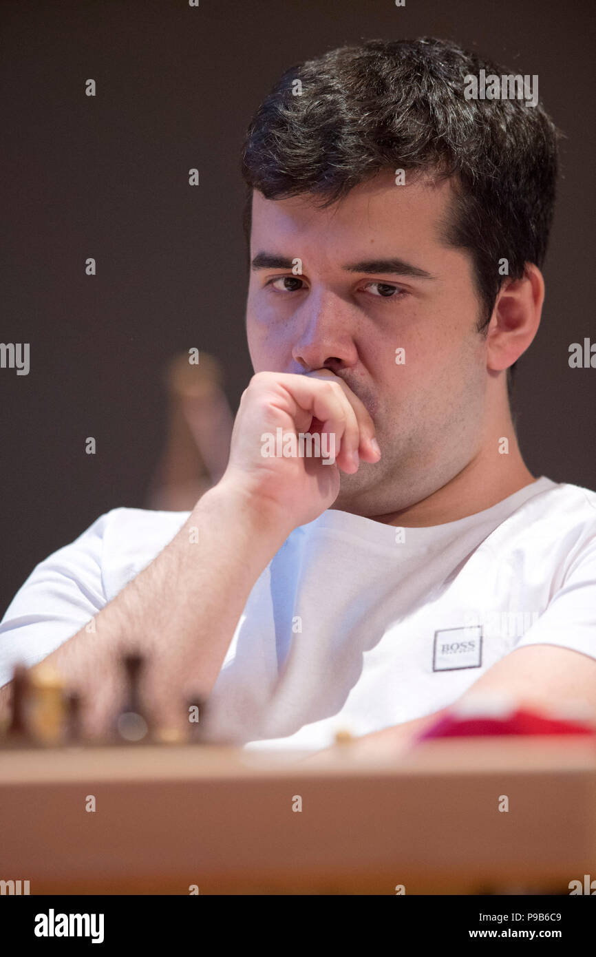 Anish GIRI, NED, The Netherlands, First matchday of the Sparkassen