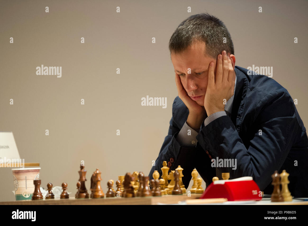 Anish GIRI, NED, The Netherlands, First matchday of the Sparkassen