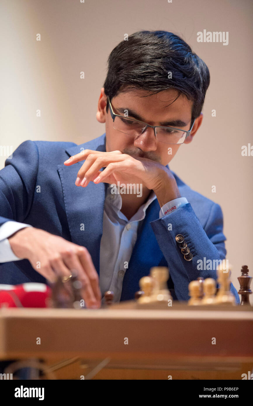 Anish GIRI, NED, The Netherlands, First matchday of the Sparkassen