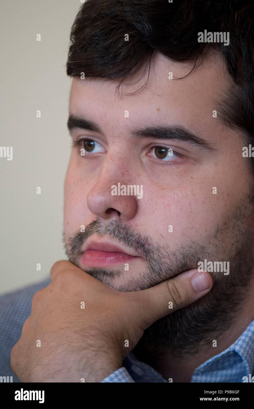 Chess Grandmaster Ian NEPOMNIACHTCHI, Russia, RUS, Russian Federation,  Portraits, Portraits, Portrait, cropped single image, single motive