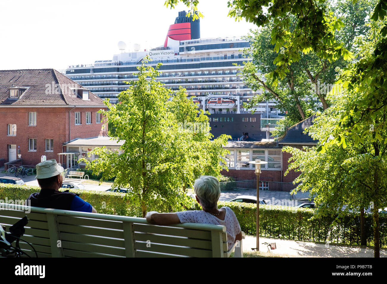 Kiel Germany 17th July 2018 The Kiel Citizens Wilfried L And