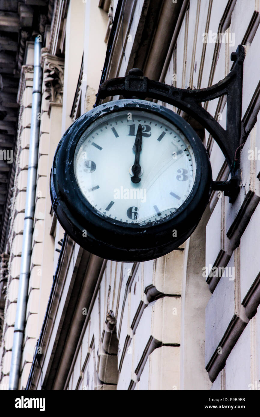 Man Made Wall Clock High Resolution Stock Photography and Images - Alamy